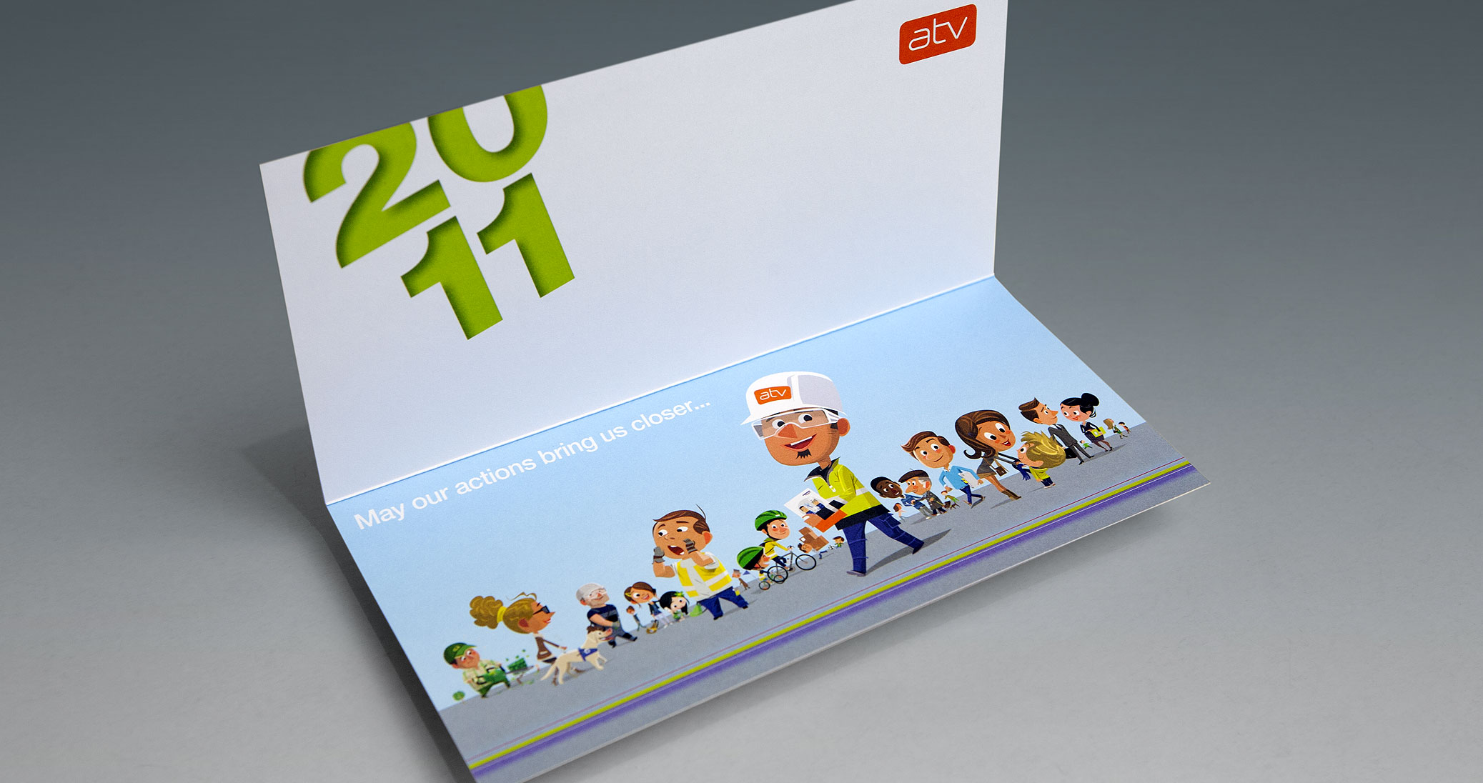 GDF SUEZ 2011 Wish card