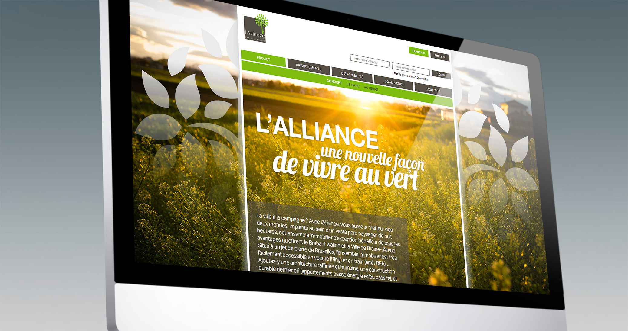 AGRE l'Alliance website