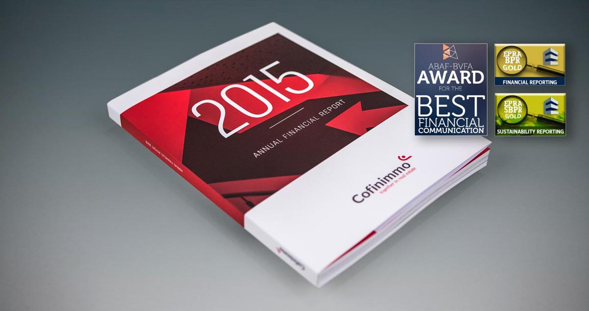 Cofinimmo Annual Report 2015