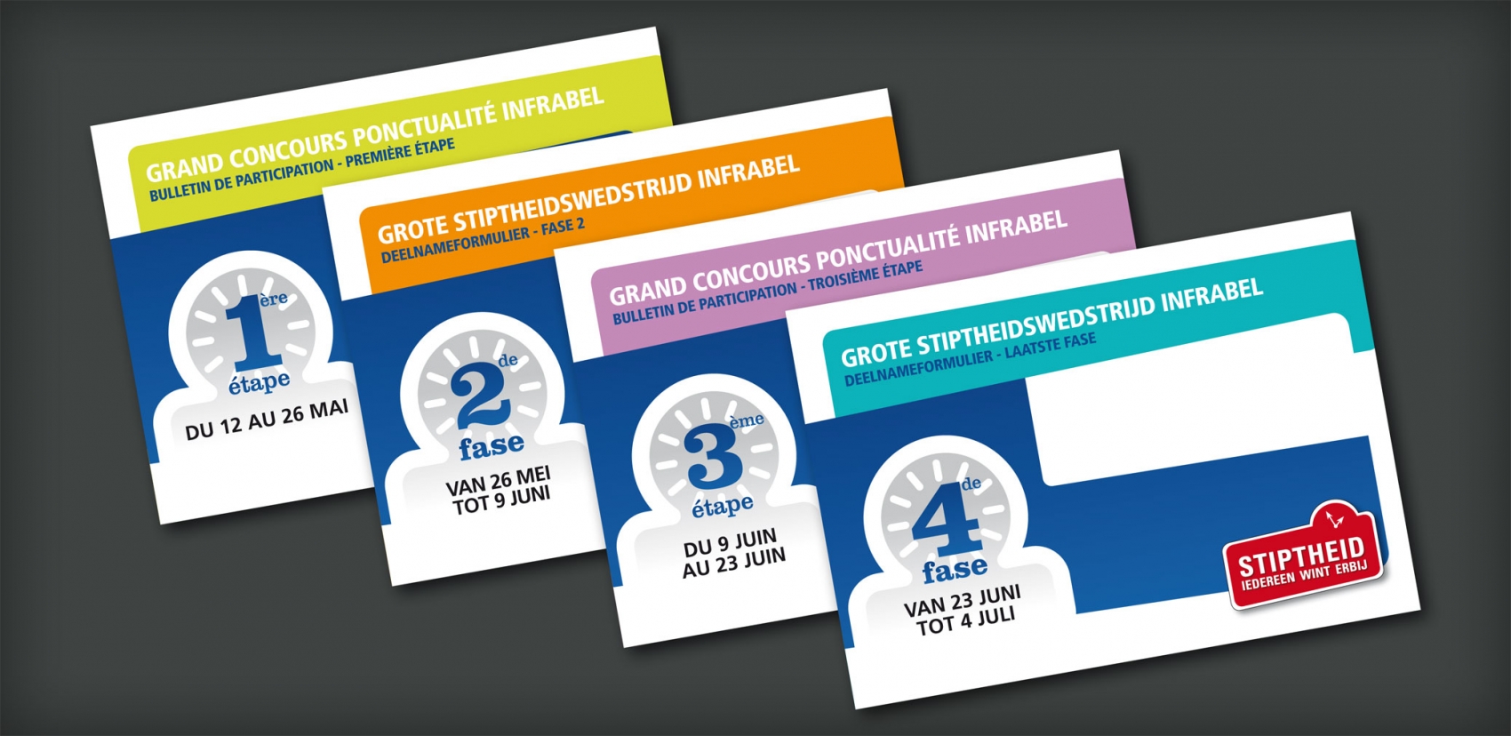 Infrabel - Internal Punctuality Campaign