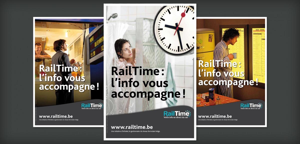 Infrabel - Railtime campaign