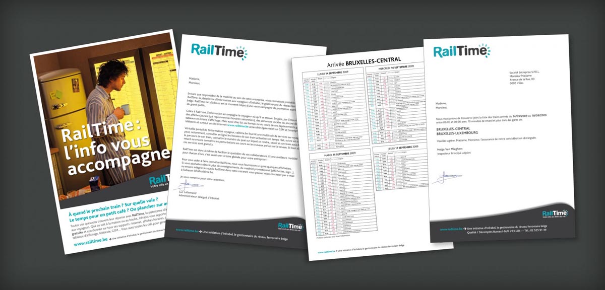 Infrabel - Railtime campaign