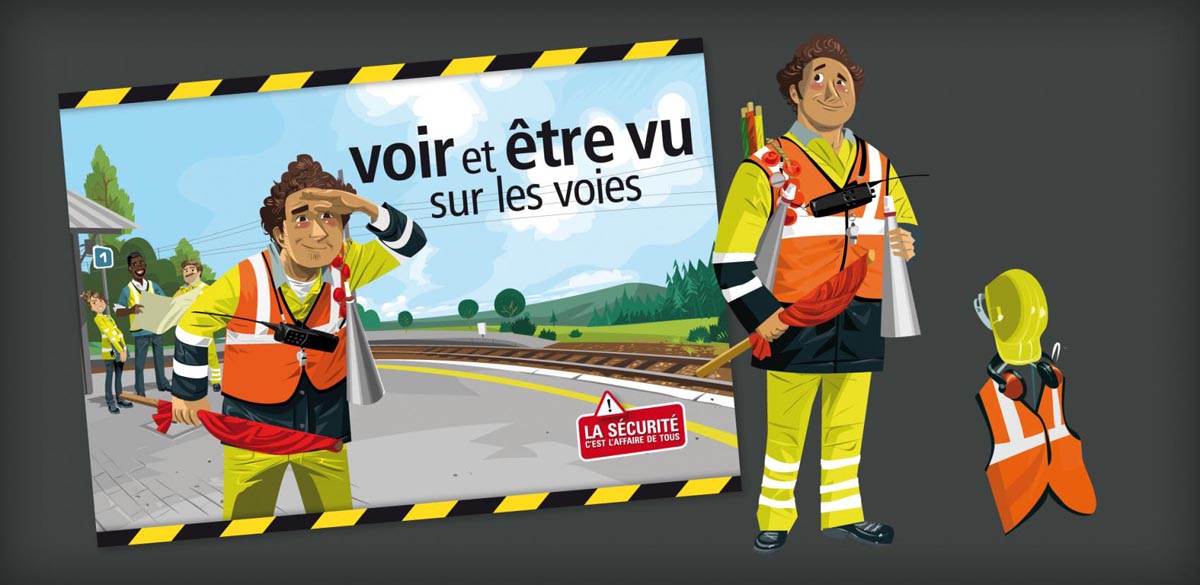 Infrabel - Internal Safety Campaign