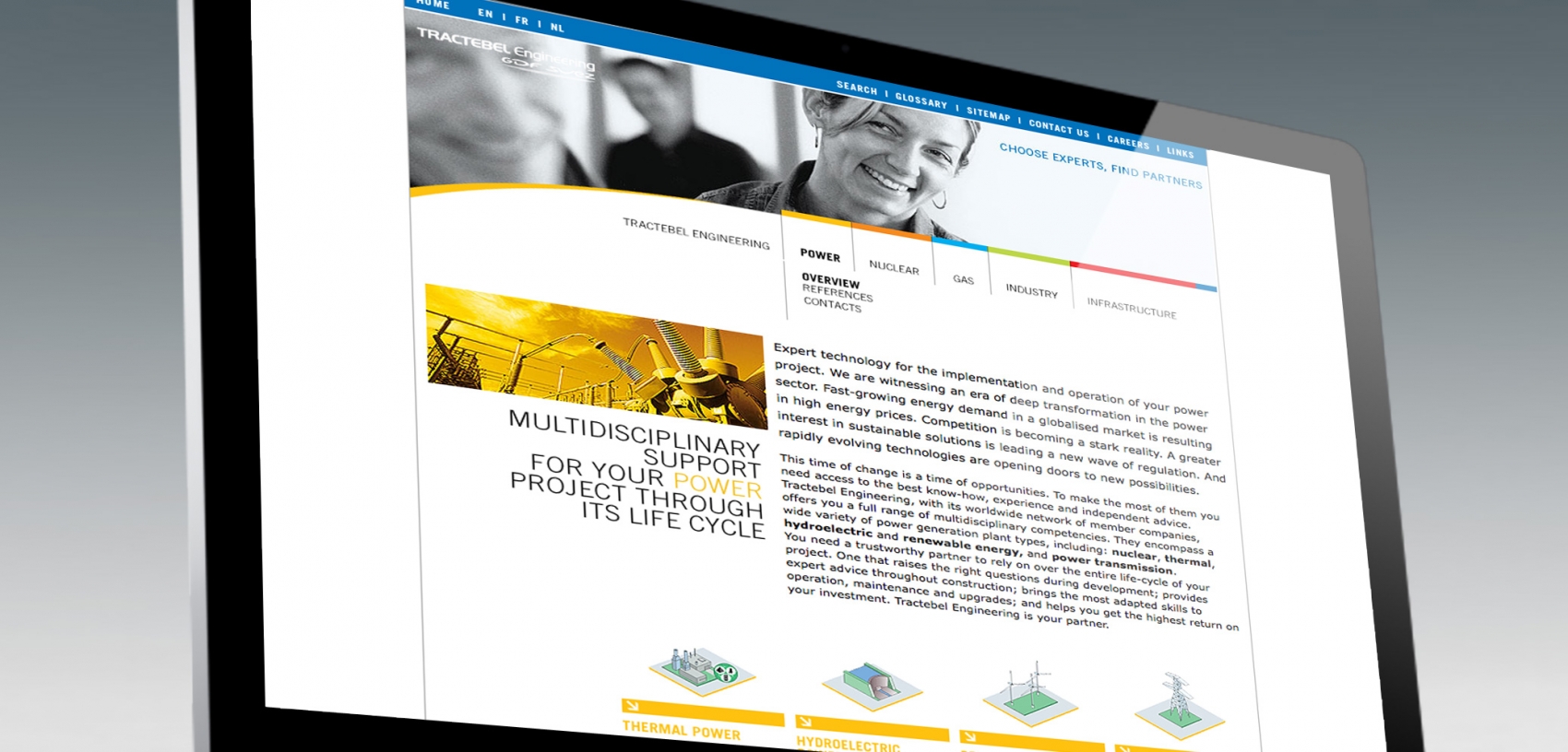 Tractebel Engineering - Corporate Website