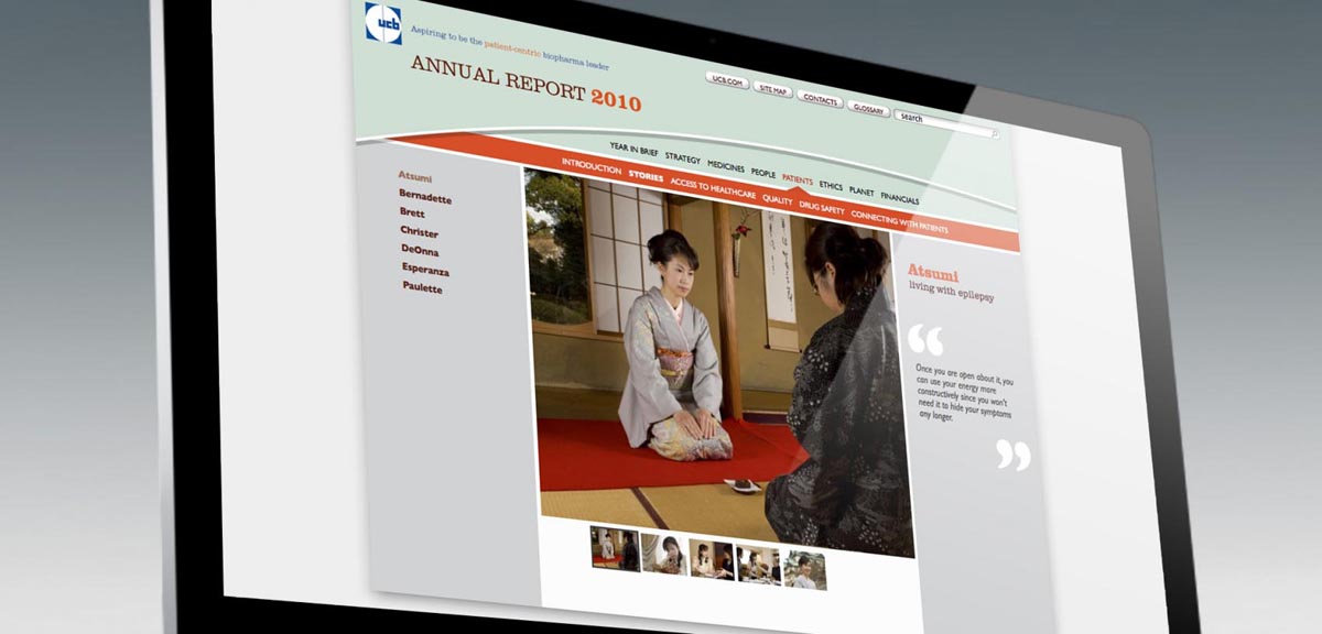 UCB - Annual Report 2010 - website